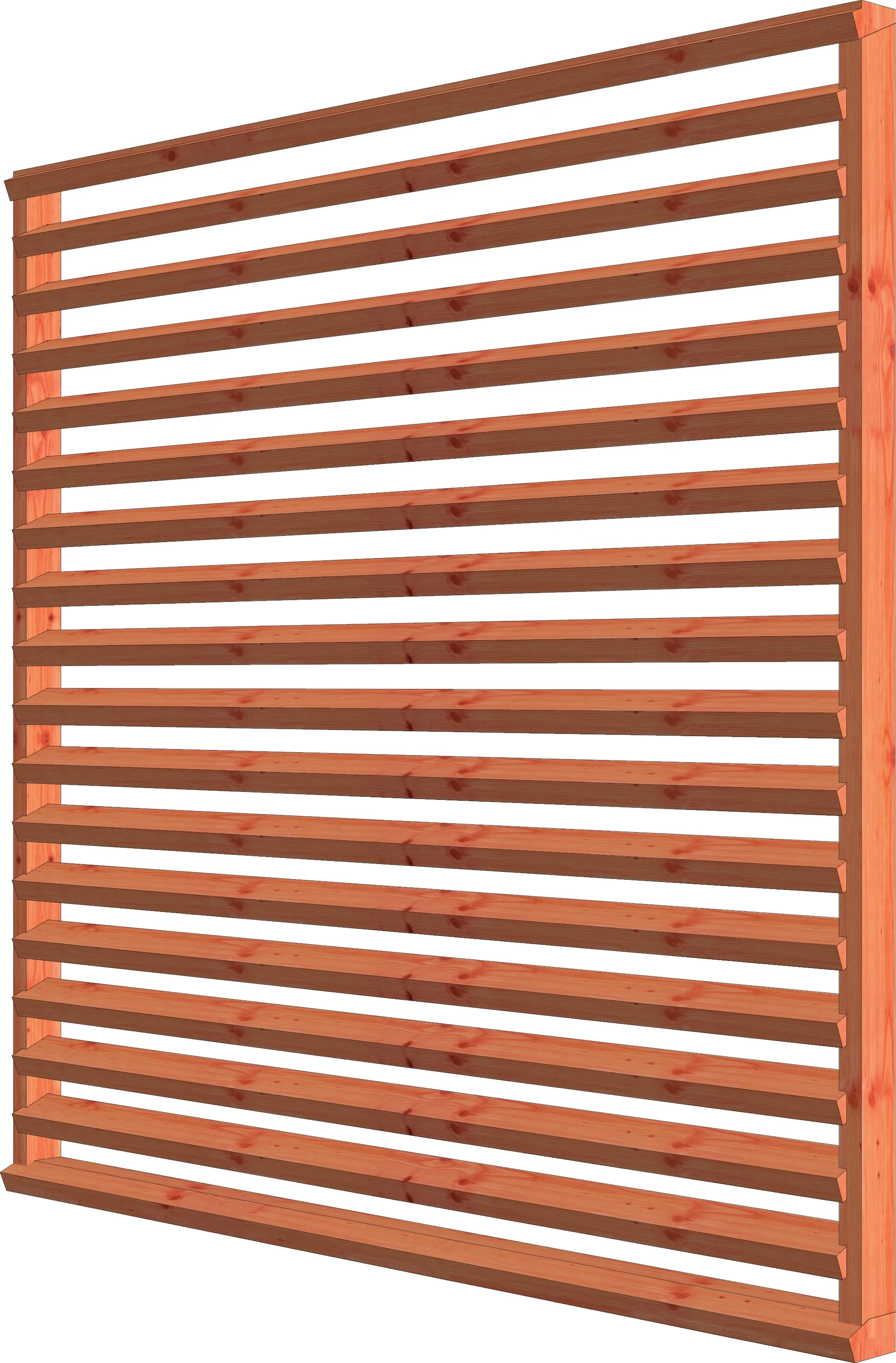 Douglas Louvre Scherm Horizontaal 223 x 220 cm - Afbeelding 1